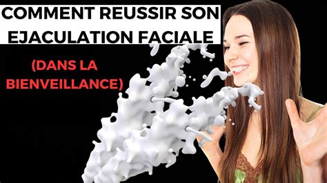 grosse éjaculation facial